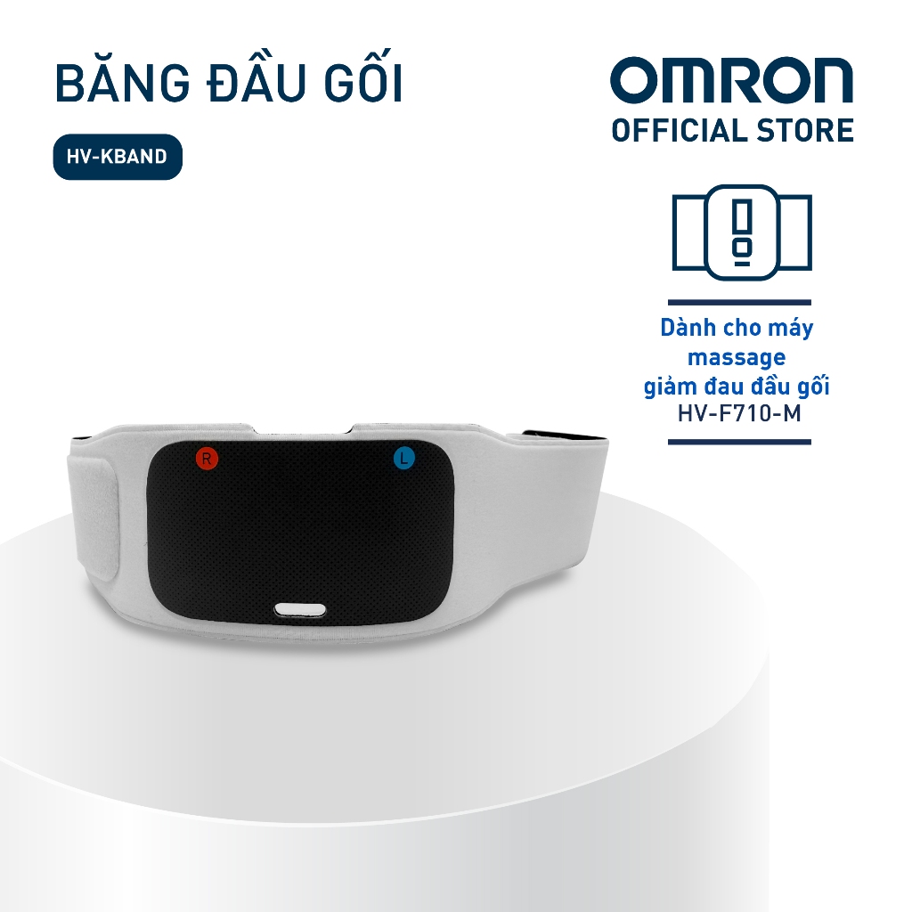 Dây đeo đầu gối và Miếng dán gel pad OMRON - Dành cho máy xung điện trị liệu HV-F710