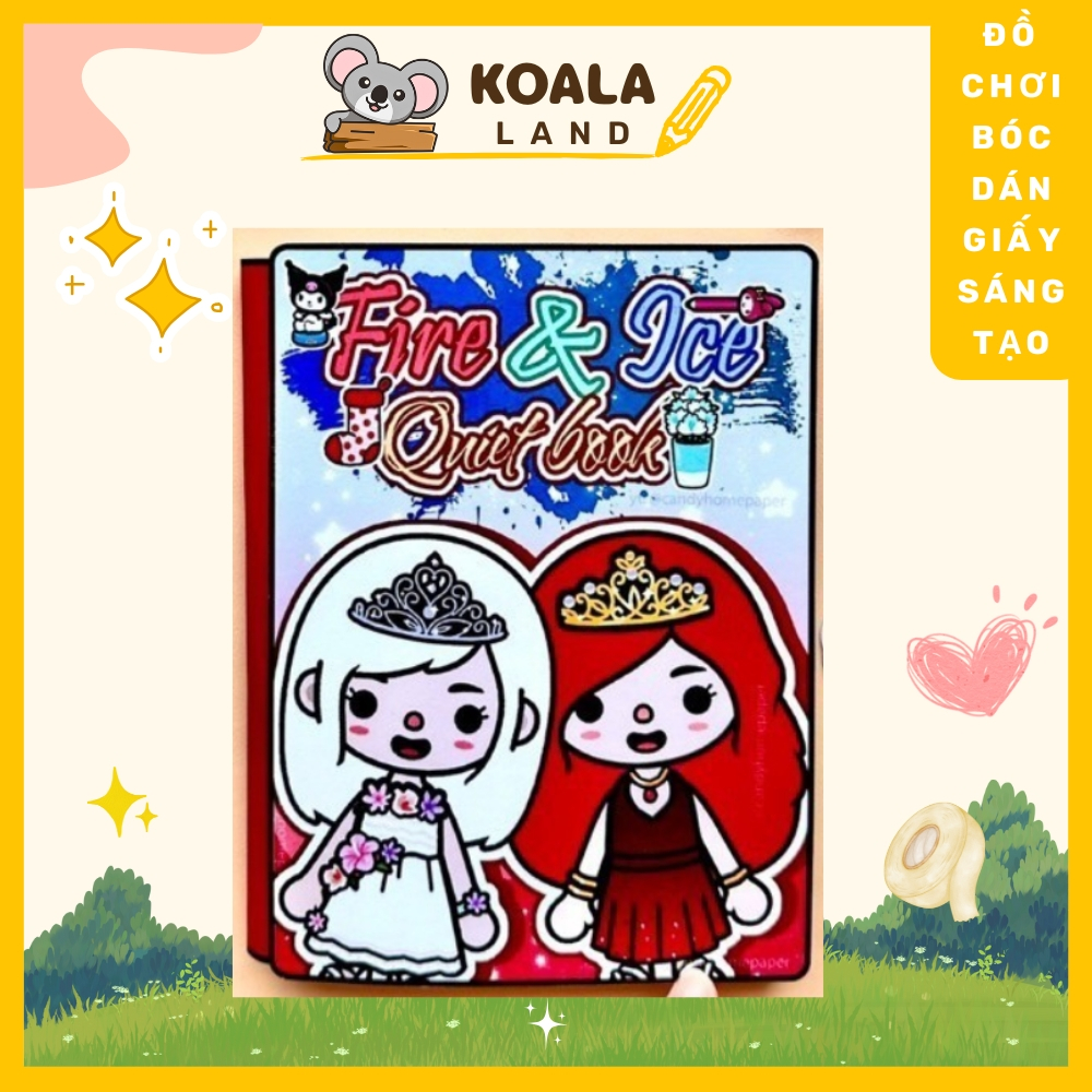 Toka Mô Hình Búp Bê toca giấy nhà giấy kuromi Ngôi nhà mini ngôi nhà bằng giấy bóc dán toca boca búp bê giấy