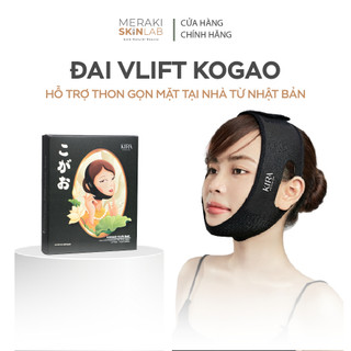 [MERAKI MEDI] Đai Vlift Kogao - Hỗ trợ thon gọn mặt tại nhà từ Nhật Bản