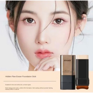 Kem nền che khuyết điểm 2 đầu Shiroada STICK FOUNDATION Hỗ Trợ kiềm dầu, chống nước, cấp ẩm, làm sáng da