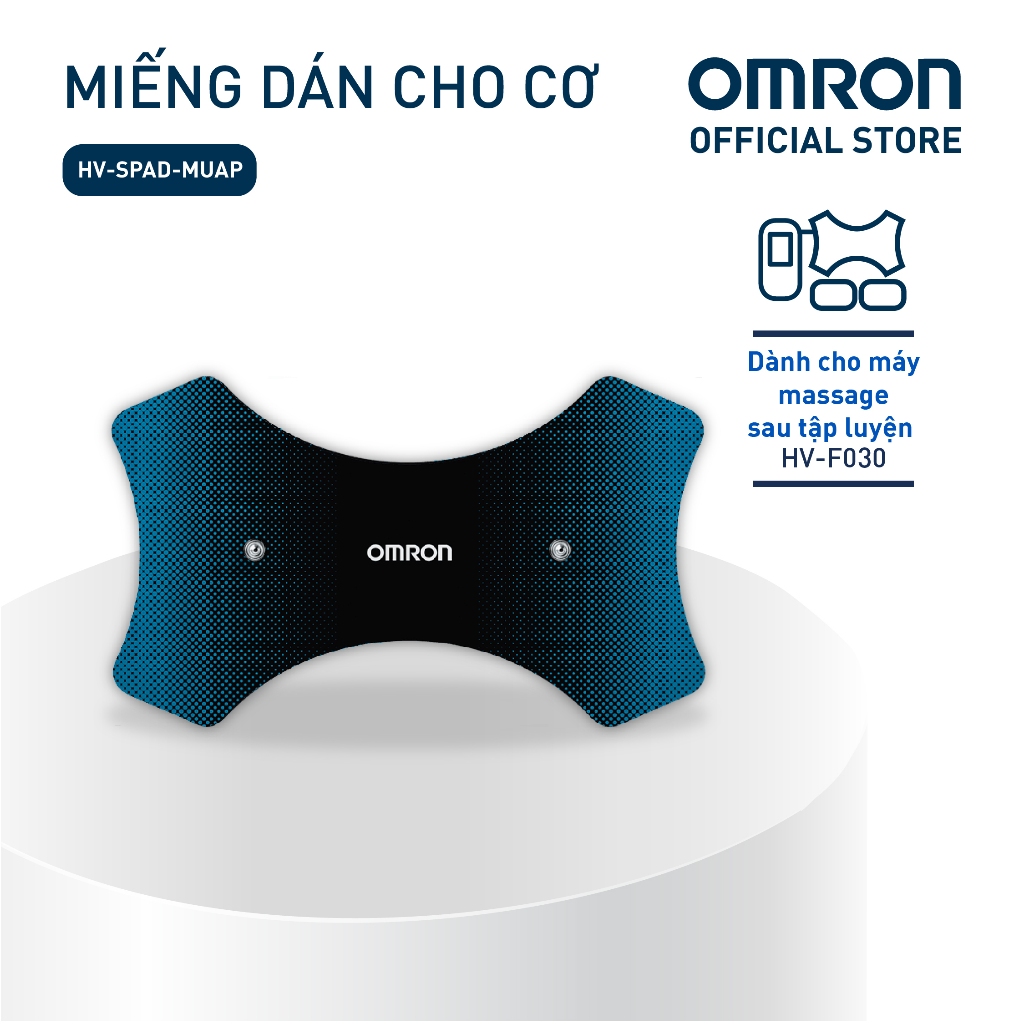Miếng dán cơ và khớp gel pad Omron dùng cho máy máy xung điện trị liệu HV-F030