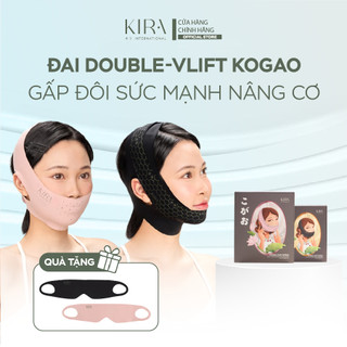 Đai KOGAO Double VLift ứng dụng công nghệ hồng ngoại xa độc quyền, giúp kích thích tuần hoàn máu, tăng độ đàn hồi