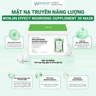 Hộp 30 miếng mặt nạ Wonjin mặt nạ Wonjin Effect Essence Mask dưỡng da - Kosmi Beauty