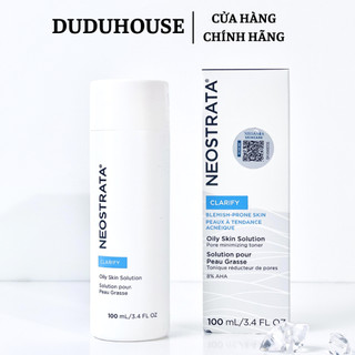 Tẩy da chết hoá học cho da nhạy cảm 8% AHA Toner NeoStrata Oily Skin Solution 100ml