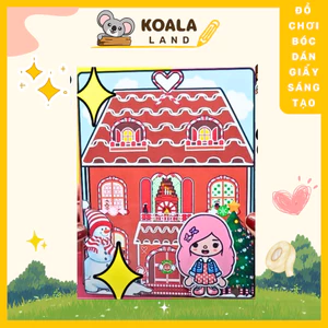 Ngôi Nhà Noel của cô Tiểu Thư tóc Hồng đáng yêu - happyfunny