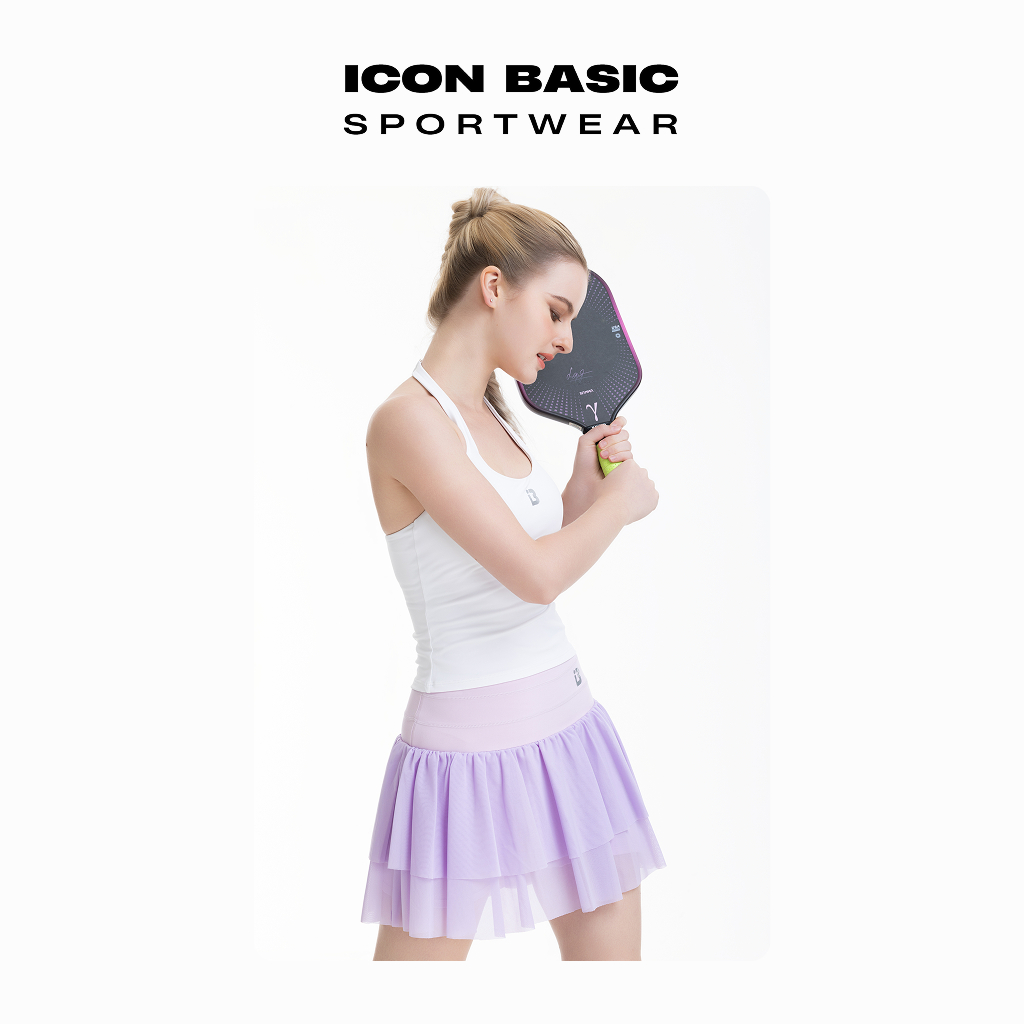 LAYER SKIRT Chân váy voan tầng bồng nhẹ - ICON BASIC Sportwear