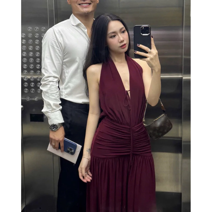 VBS - MUSE DRESS - Đầm maxi đi tiệc , Đầm Maxi quyến rũ đi tiẫ