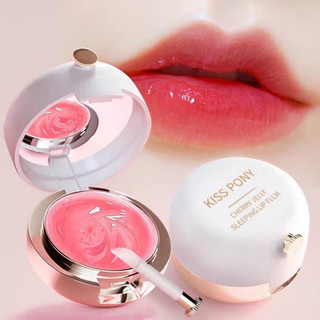Kem Dưỡng Ủ Môi Dưỡng Hồng KISS PONY Hỗ Trợ Giúp Môi Căng Mọng, Mềm Mịn, Tẩy Da Chết Cho Môi
