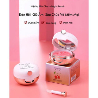 Kem Dưỡng Ủ Môi Dưỡng Hồng KISS PONY Hỗ Trợ Giúp Môi Căng Mọng, Mềm Mịn, Tẩy Da Chết Cho Môi