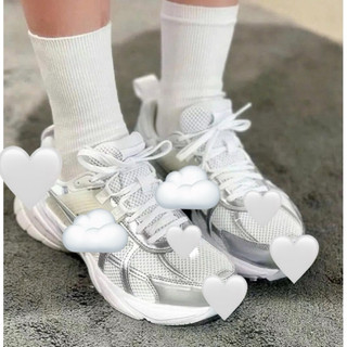 Giày thể thao bigsize nam nữ chơi pickleball tenis màu bạc siêu êm nhẹ , sneaker thời trang cao cấp big size