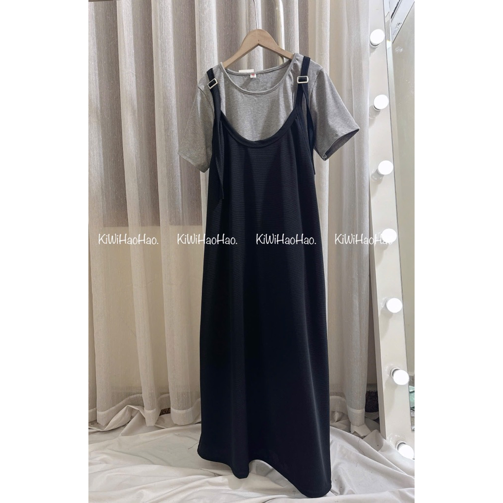 SET BẦU YẾM ĐEN TỔ ONG RỜI ĐAI ĐIỀU CHỈNH+ÁO COTTONG ZIP