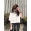𝗟𝘂𝗸𝗲- Áo Linen sơ mi xếp li crotop