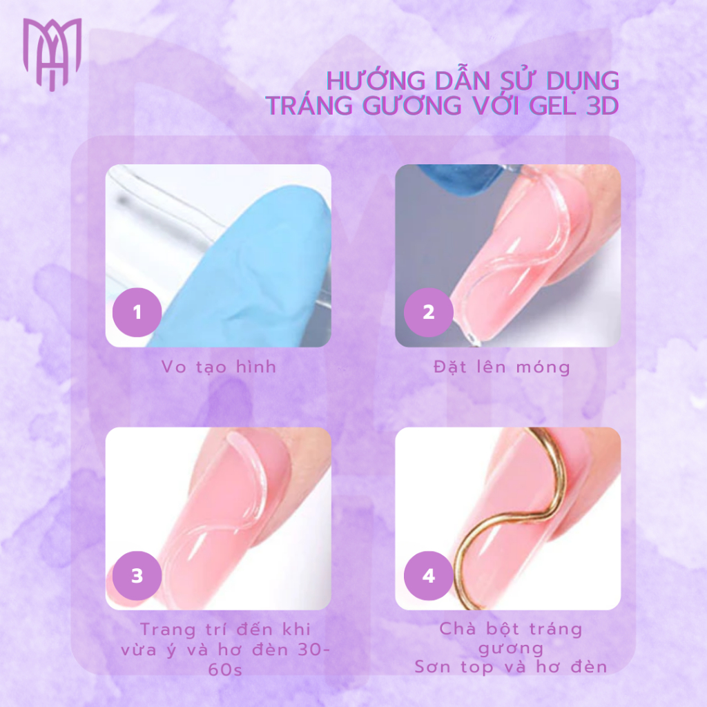 [Mua5Tặng1] Gel Nặn Định Hình 3D Huaxi Đa Năng - Vẽ Nổi 3D, Nặn Hoa, Nối Móng, Tráng Gương - 10g 30g