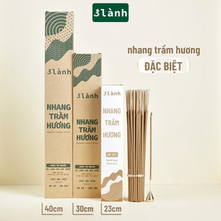 Nhang Trầm Hương 3 Lành Đặc Biệt 30-40cm Hộp 100gr Sạch Tự Nhiên 100% 12 Năm Trầm Thờ Cúng Tôn Giáo