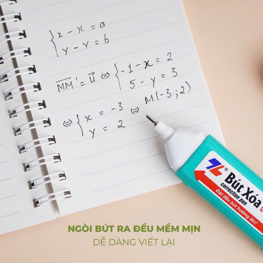 [CHÍNH HÃNG] Bút Xóa Nước Thiên Long CP-02 12ml Nhanh Khô, Xóa Siêu Sạch, Dành Cho Học Sinh – Sinh Viên