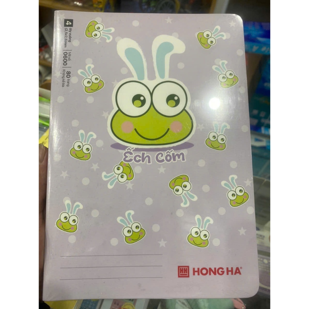 Vở Ô Ly vuông 80tr của Hồng Hà - MS : 0600