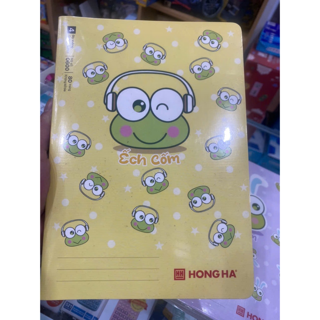 Vở Ô Ly vuông 80tr của Hồng Hà - MS : 0600