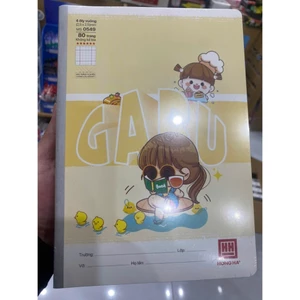 Vở Ô Ly vuông 80tr của Hồng Hà - MS : 0549