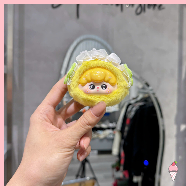 [Hỏa tốc HCM] Blind box móc khóa gấu bông Mun Mun cổ tích mini chính hãng