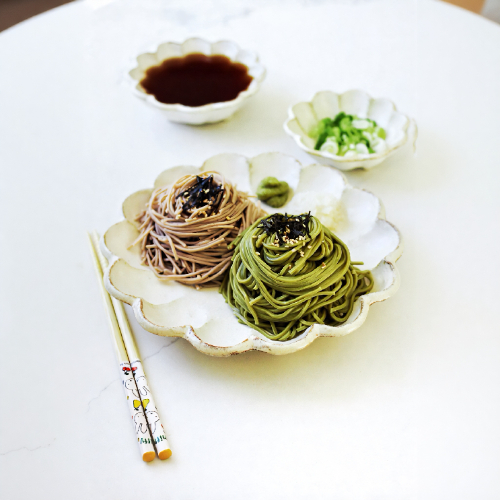Mì Cha-Soba Yamamori 200g | Soba Trà xanh Thái Lan | Mì Soba Nóng Lạnh Dễ Chế Biến – UMAMI Foods