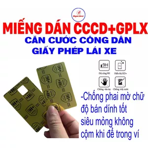 miếng dán bảo vệ CCCD và GPLX