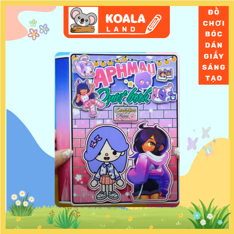 Đồ chơi ngôi nhà búp bê Aphmau Quiet Book