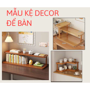 Kệ Decor, để đồ ( Tổng hợp các loại kệ để bàn đa dạng mẫu mã )