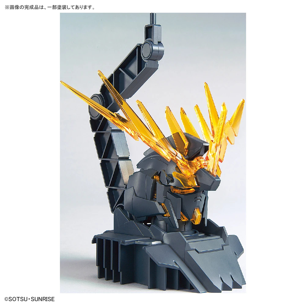 Mô Hình Lắp Ráp 1/48 Unicorn Gundam 02 Banshee Head Display Base (New)