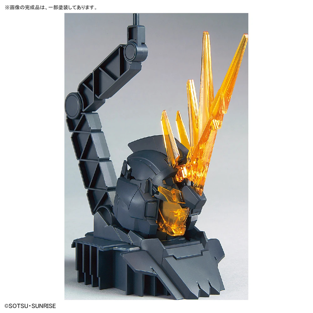 Mô Hình Lắp Ráp 1/48 Unicorn Gundam 02 Banshee Head Display Base (New)