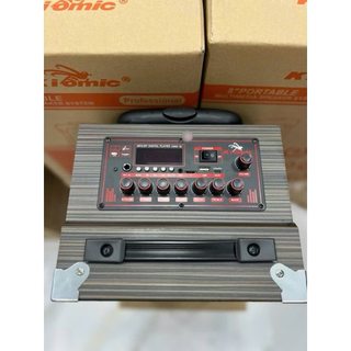 Loa KIOMIC Q8 Bass 2 Tấc Tặng Kèm 1 Micro, Bluetooth 5.0,Công Suất Lên Đến 120W.