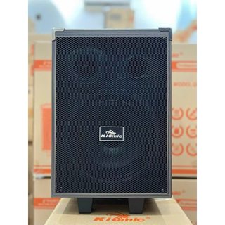 Loa Karaoke Di Động Kiomic Q8, Bass 20cm, Kèm 1 Micro Không Dây, Chỉnh Âm Thanh, Hát Cực Hay