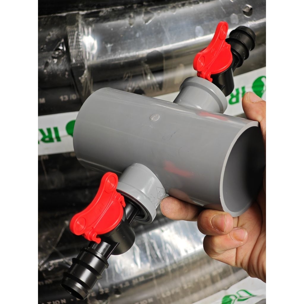 Tê PVC 60 ra van ldpe 25mm ldpe 25 , thập PVC 60 ra ldpe 25mm
