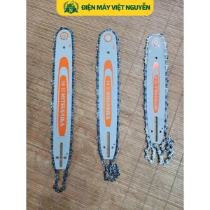 Combo Bộ lam xích bánh xe (Lam sao) cho cưa cụt, cưa điện, cưa bãi, echo...