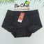 Quần lót nữ Bigsize thun lạnh màu đen 40-80 ký đúc su phối ren Cạp Cao gen bụng Đại Phát 3255 - Bơ Chip