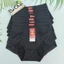 Quần lót nữ Bigsize thun lạnh màu đen 40-80 ký đúc su phối ren Cạp Cao gen bụng Đại Phát 3255 - Bơ Chip
