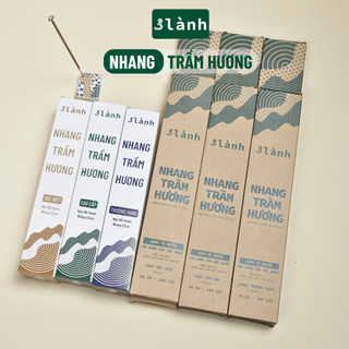Nhang Trầm Hương 3 Lành Đặc Biệt Cao Cấp Thượng Hạng 30-40cm, 100gr Tự Nhiên 100% Thờ Cúng Tôn Giáo