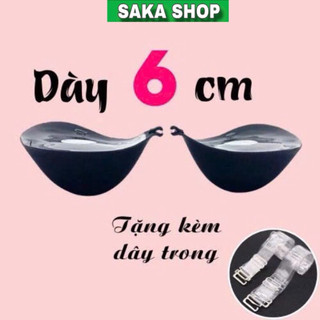 Áo dán nâng ngực đệm dày 5 cm tạo khe cho vòng 1 căng tròn