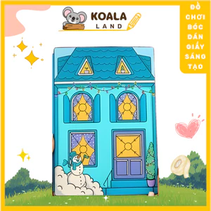NGÔI NHÀ BÚP BÊ GIẤY 2 ( NGÔI NHÀ MÙA ĐÔNG)