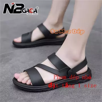 Dép quai hậu sandal nam dép đi biển nam dép nam quai hậu dép chống trượt Dép nam thời trang