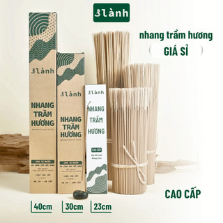 Nhang Trầm Hương 3 Lành Đặc Biệt Cao Cấp 30-40cm 0.5kg Sạch Tự Nhiên 100% 7-15 Năm Thờ Cúng Tôn Giáo