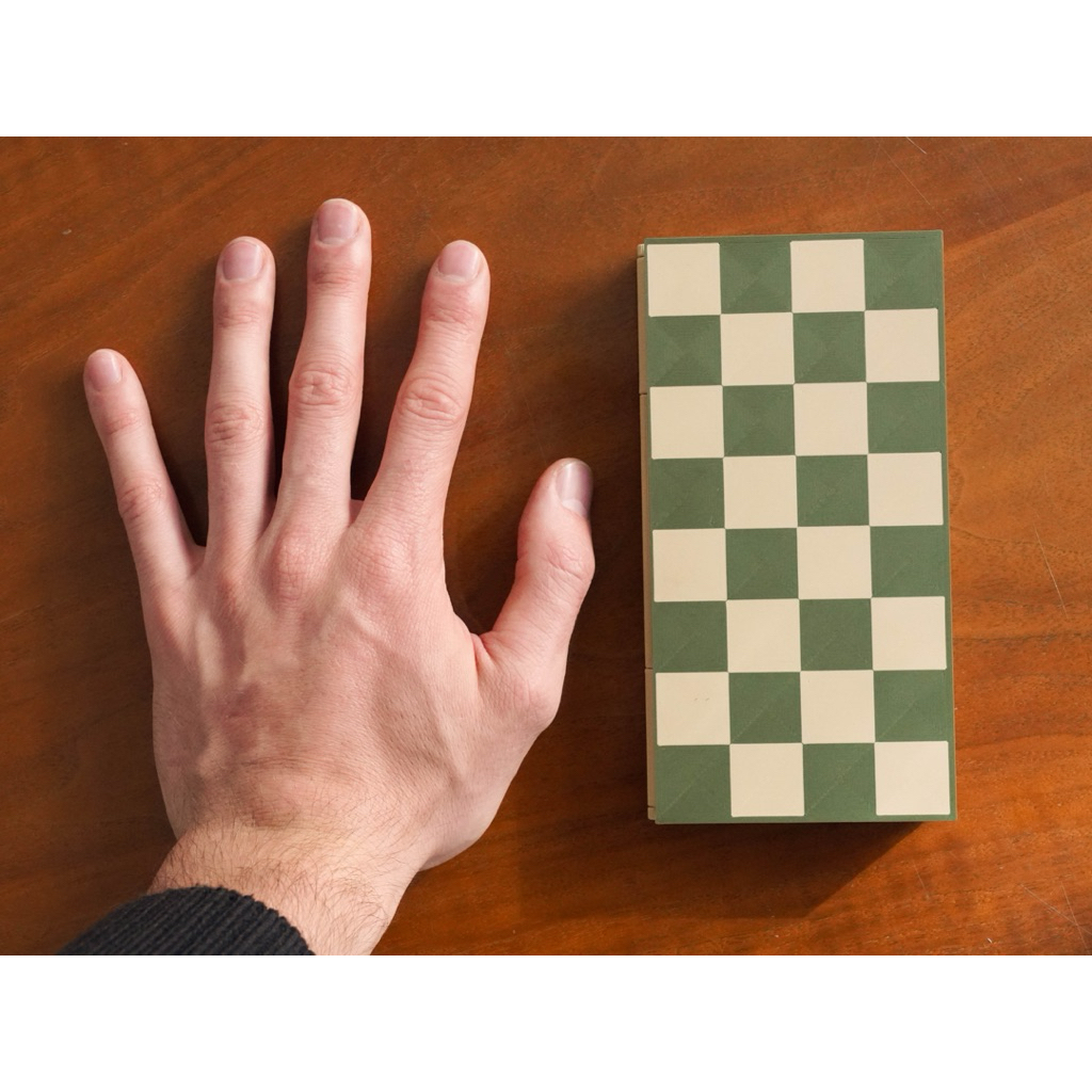 Bộ Cờ Vua Tối Giản Gấp Gọn – Minimalist Portable Chess Set – Cờ Vua Du Lịch - chess set - boardgame - đồ chơi giải trí