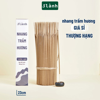 Nhang Trầm Hương 3 Lành Loại Thượng Hạng 30-40cm 0.5kg Tự Nhiên 100% >15 Năm Thờ Cúng Tài Lộc