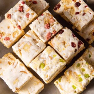 Kẹo Nougat Vị Sữa Xoài & Việt Quất Mềm Dẻo Thơm Ngon-Gói Nhỏ Tiện Ăn Sạch Sẽ - Phù Hợp Trẻ Em Người Lớn Ăn Vặt Biếu Tặng