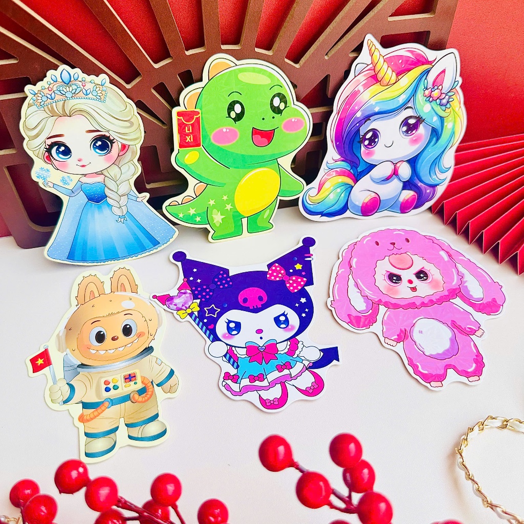 Combo 50 Lì Xì Chibi 2026 Bính Ngọ Hình Ngựa Giá Rẻ Đa Dạng Mẫu Hot Trend Hình Rắn - PUPU HOUSE