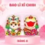 Bao Lì Xì ChiBi Mẫu Mới Hottrend 2026 Giấy Bìa Cứng Bóng Phản Quang Năm Mới Quà Tặng Mừng Tuổi - PUPU HOUSE