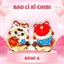 Bao Lì Xì ChiBi Mẫu Mới Hottrend 2026 Giấy Bìa Cứng Bóng Phản Quang Năm Mới Quà Tặng Mừng Tuổi - PUPU HOUSE