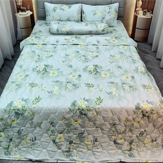 🌱ẢNH THẬT🌱Bộ Ga Gối Lyocell Microfiber Nằm Thoáng Mát, Mềm Mại, Thấm Hút Mồ Hôi Tốt _Chăn Ga Sỉ HCM
