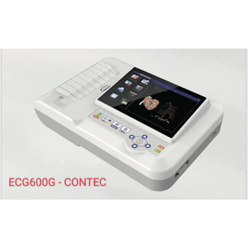 Hàng Nhập - Máy đo điện tim 6 cần Contec ECG600G nhập khẩu chính hãng bảo hành 12 tháng