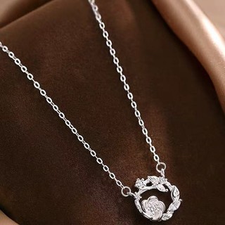 Vòng Hoa Thời Trang Vòng Cổ Nữ Ngày Lễ Tình Nhân Quà Tặng Bạn Gái Quà Tặng Kim Cương Mặt Dây Chuyền Vòng Cổ Cho Nữ