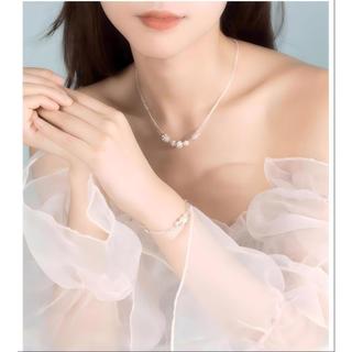 Bộ Trang Sức Bạc 2 Món Cao Cấp (Vòng Cổ + Vòng Tay) | Hạt Bạc Xoay Chuyển Vận, Không Dị Ứng Không Phai Màu